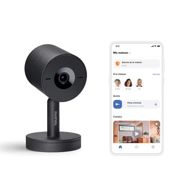 pacchetto telecamera per interni advance - nero x 2