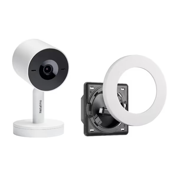 pacchetto telecamera per interni advance - bianco adattatore batibox - bianco