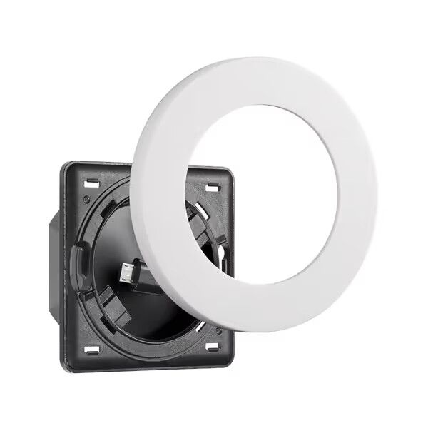 pacchetto telecamera per interni advance - bianco adattatore batibox - bianco