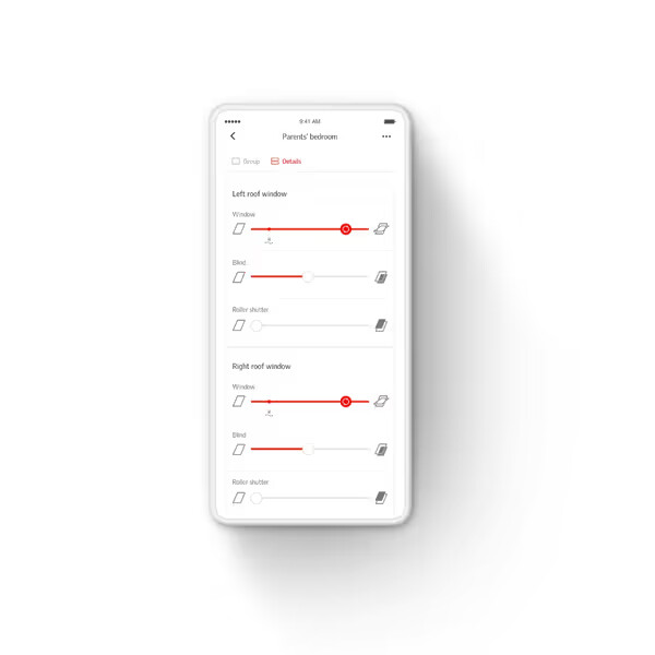 pacchetto gateway di controllo app velux velux active con sensore per il clima interno netatmo
