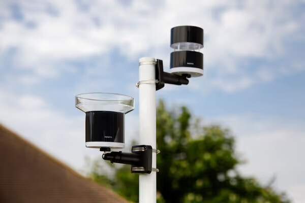 pacchetto stazione meteorologica intelligente pluviometro anemometro