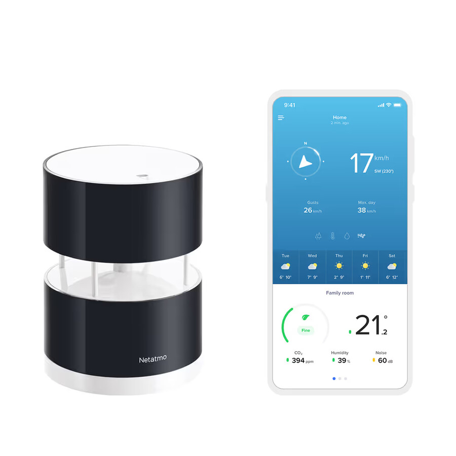 anemometro intelligente